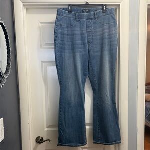 Judy Blue Wide Leg Jeans in Denim Blue